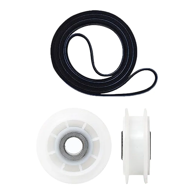 

AA49 3 Set 661570 & 279640 & W10837240 Dryer Belt And Pulley Kit Replacement Parts, Dryer Wear Part Replacement