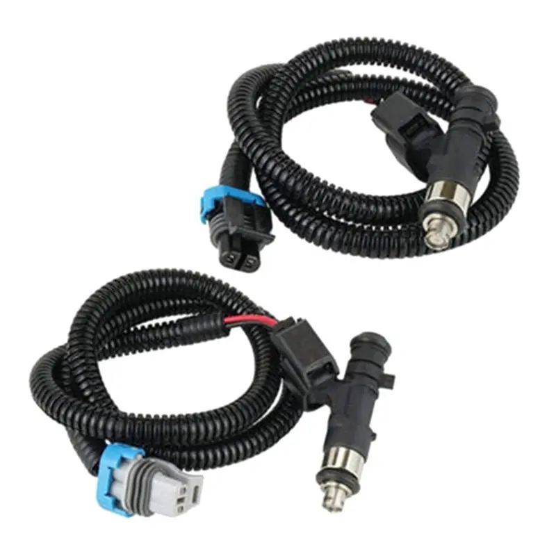 

Leading-2 Pairs Fuel Injector Nozzle + Harness Plug Connector For Polaris Ranger RZR XP 800 Part Number 0280158197, 1204318