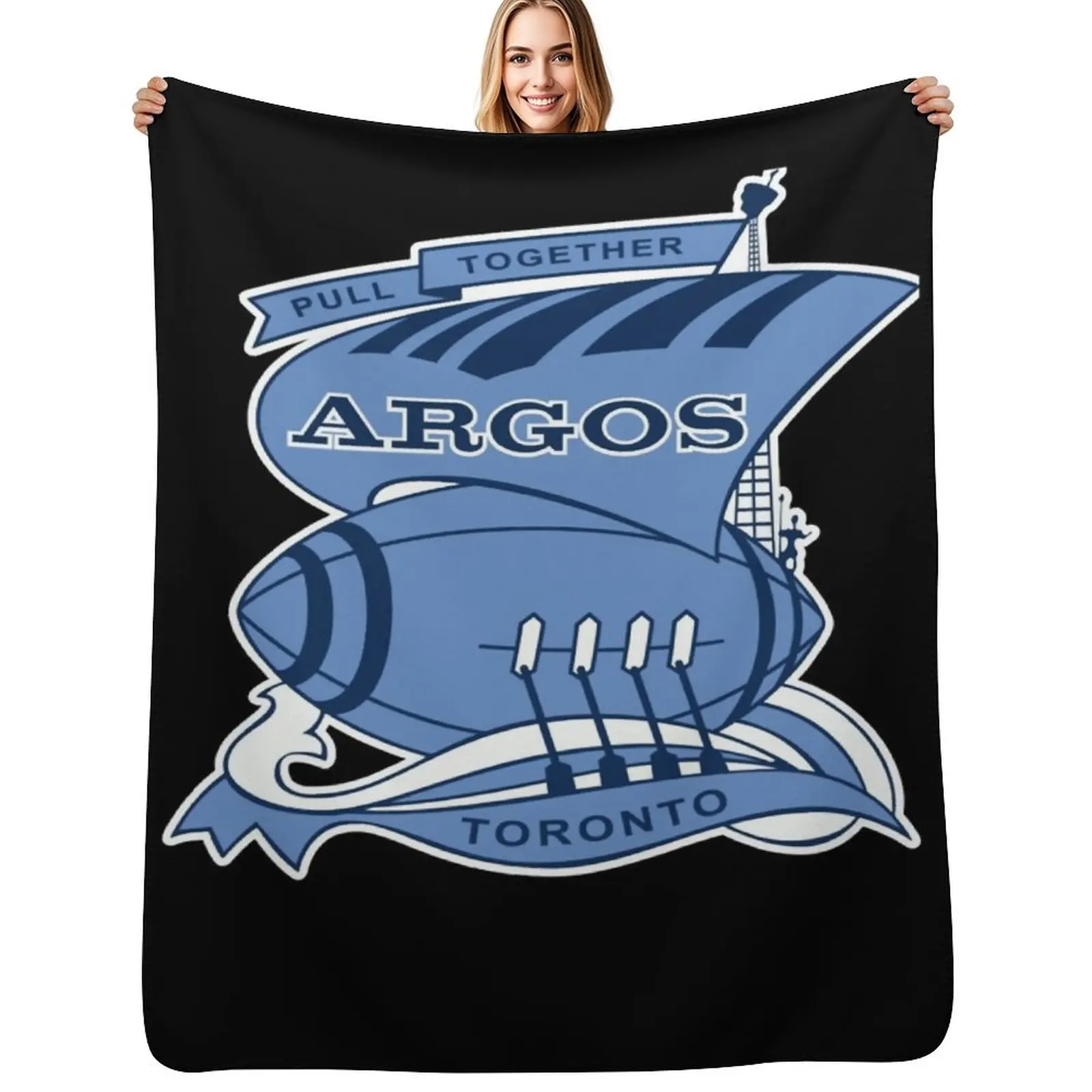 

TORONTO ARGONAUTS Throw Blanket for sofa Winter beds Multi-Purpose for winter Blankets