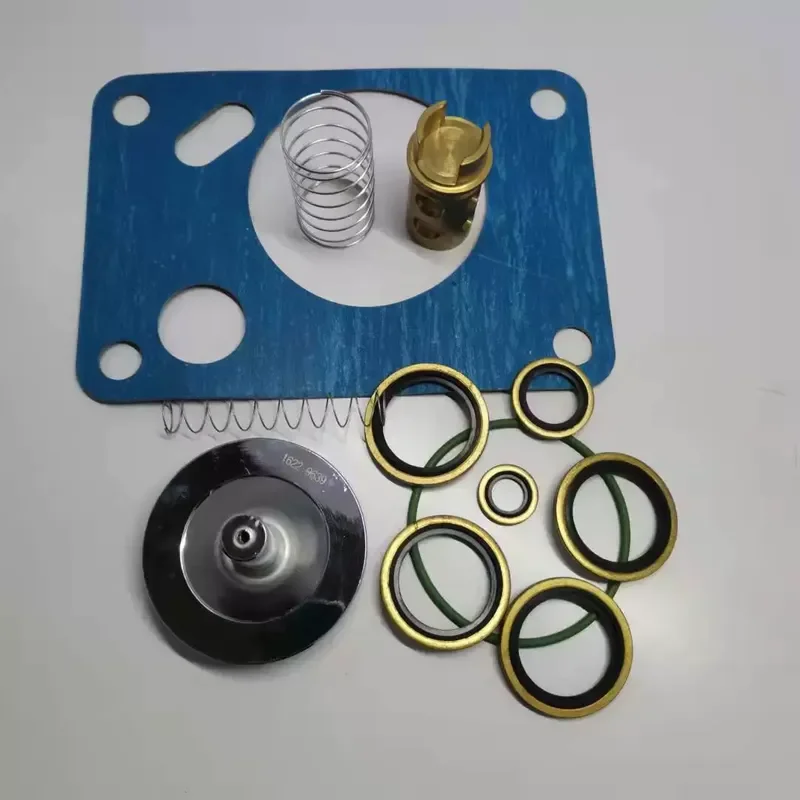 For 2901108401 Atlas air compressor oil cut-off valve GA75 + check valve maintenance kit 2901108400