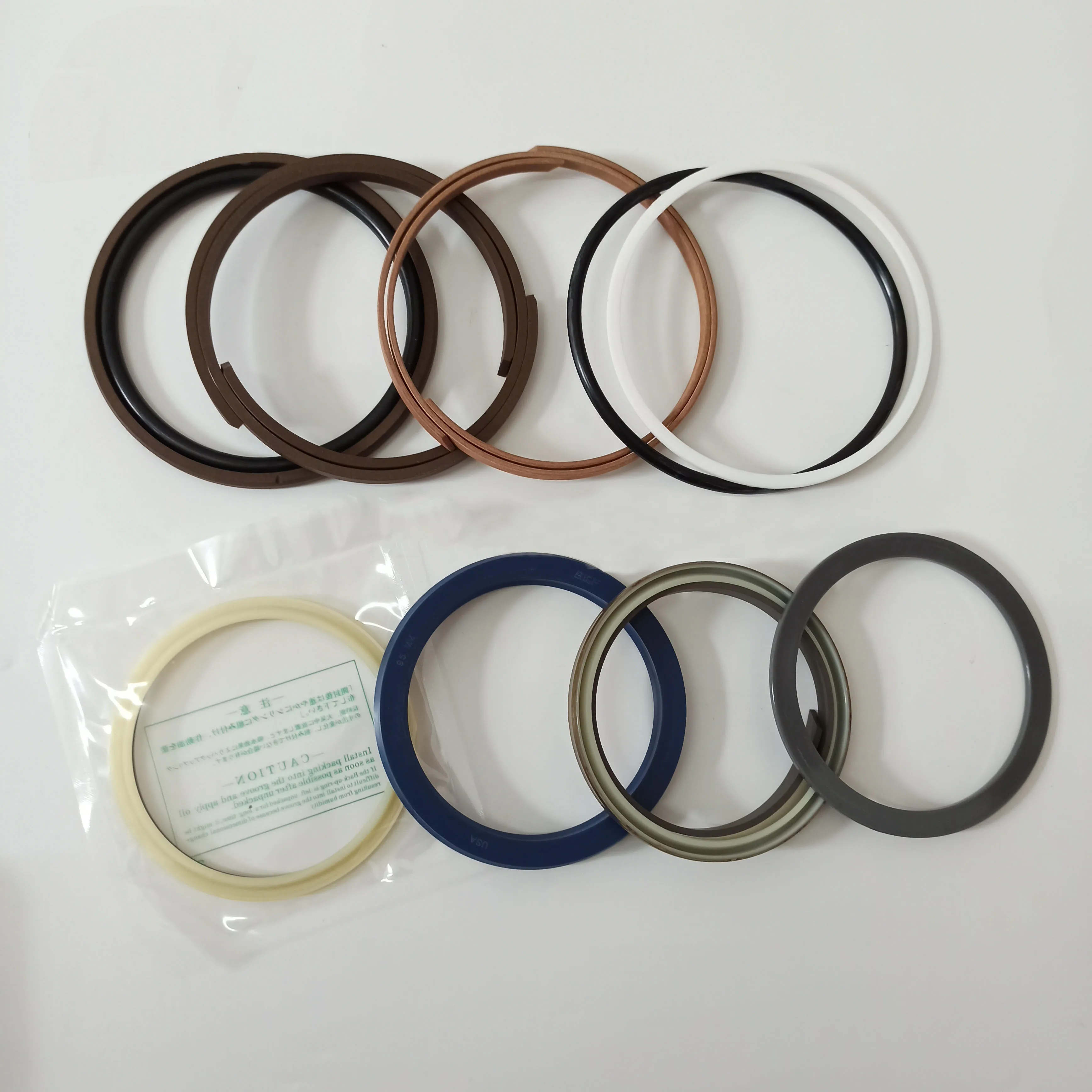 

HD700-7 Hydraulic Boom Bucket Arm Cylinder Seal Kit For KATO Excavator Cylinder Repair Kits