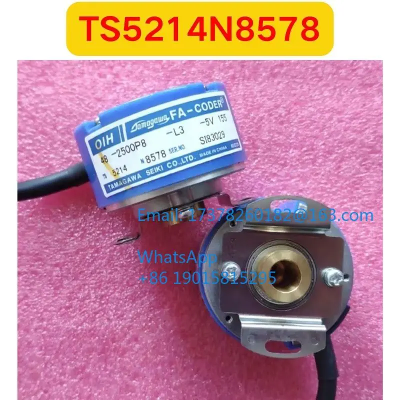 Test de função do codificador TS5214N8578/48-2500P8-L3-5V usado OK