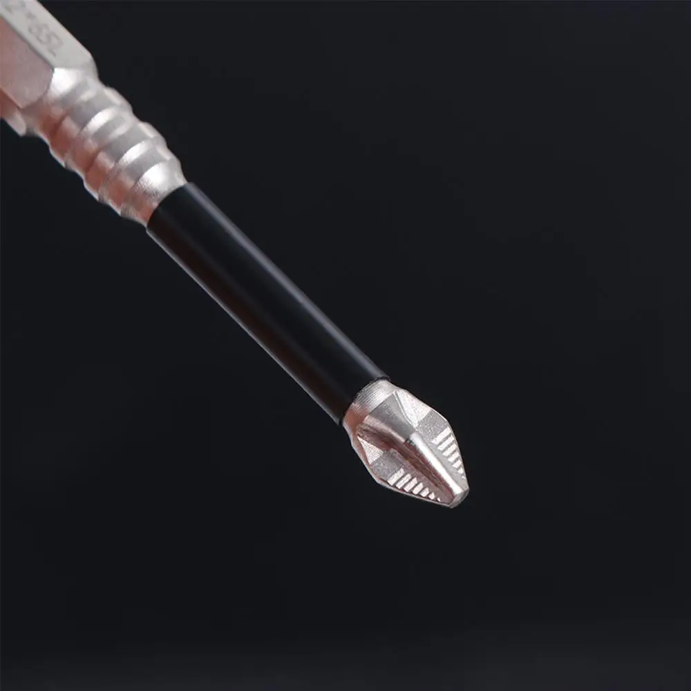 K5 Thread Magnetic Batch Head Alloy Steel Anti-Slip Cross Bit Impact Resistant High Hardness PH2 Screwdriver Bits