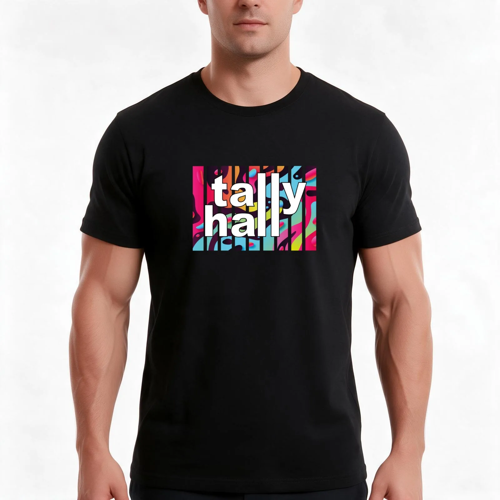 Tally Hall Miracle Musical Band T-Shirt, Summer Casual Cotton Tee, Oversized Streetwear Tops, Vintage Graphic Print, 100% Cotton