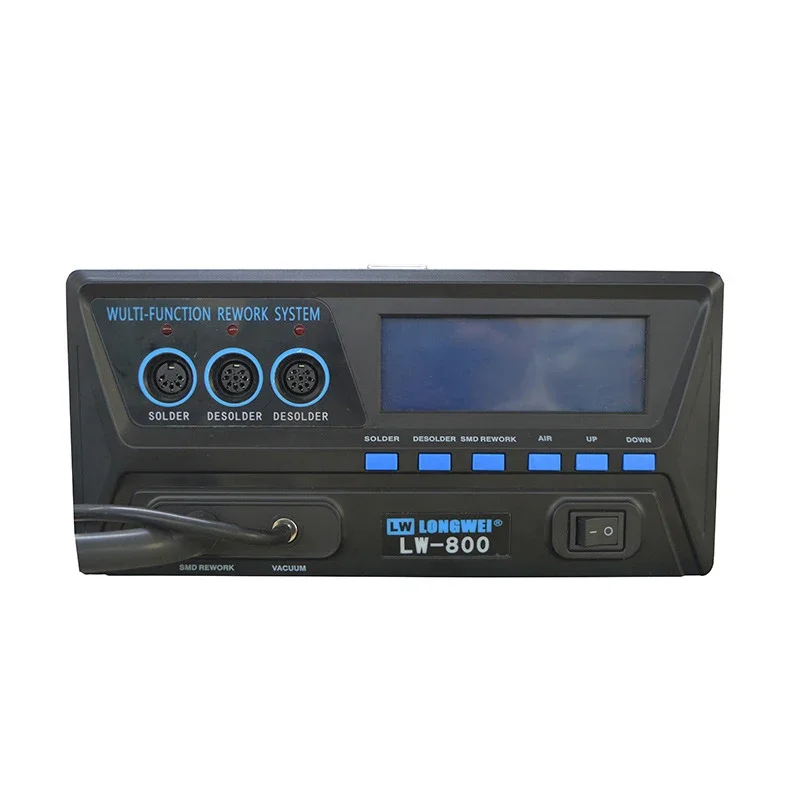 Stasiun solder BGA rework dengan alat las lainnya yang kuat, USB 3 in 1, SMD Hot Air Solder, dan peralatan meja las lainnya.