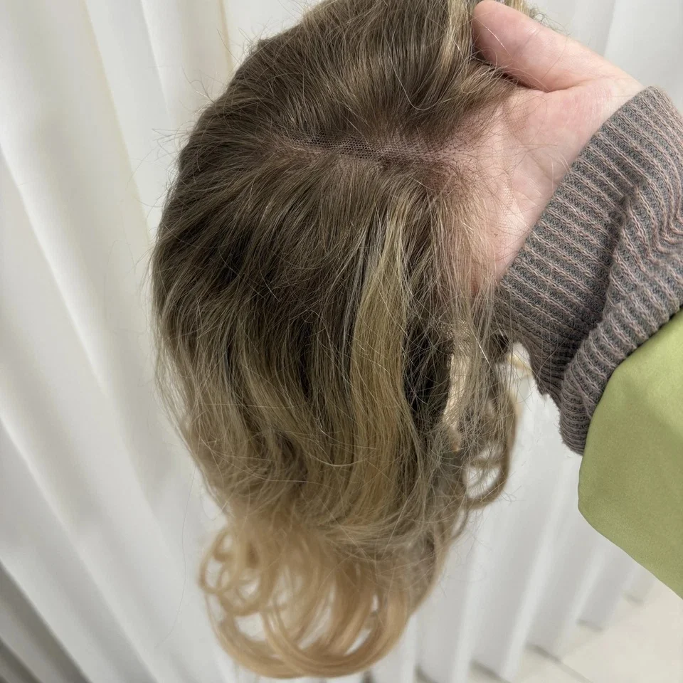 

Длинные свободные волнистые парики с кружевным верхом, женские мелированные парики с омбре, карамельные блондинки, 13*4 HD, прозрачные парики из кружева, термостойкое волокно