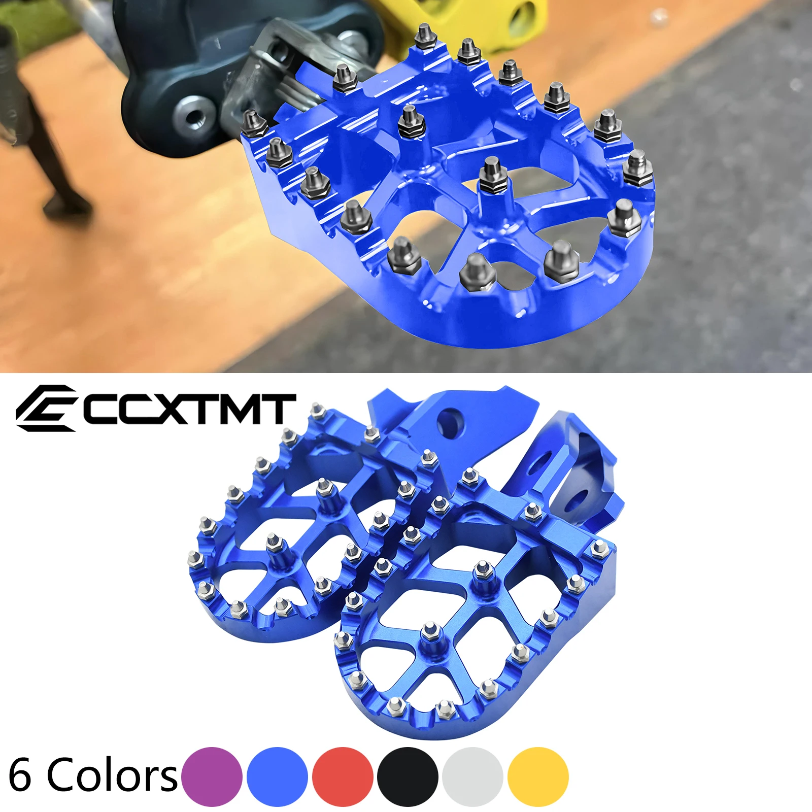 Reposapiés de Aluminio CNC para Motocross Eléctrico Sur-Ron Sur Ron Surron Ultra Bee UB, Universales