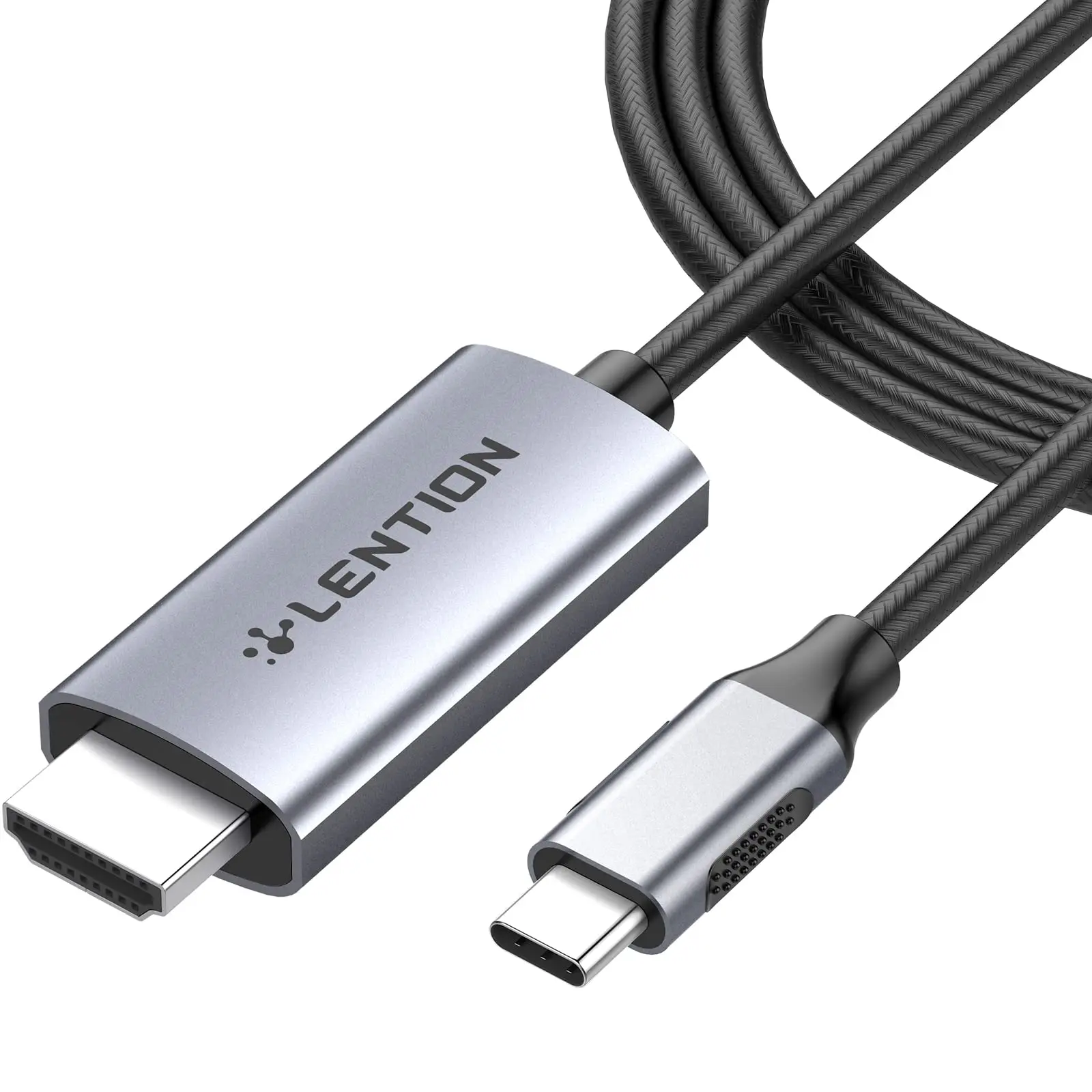 

Lention USB C-HDMI кабель 60 Вт PD адаптер для быстрой зарядки (4K/60 Гц) для MacBook Pro, нового iPad Pro , Mac Air, Samsung S10/S9/S8