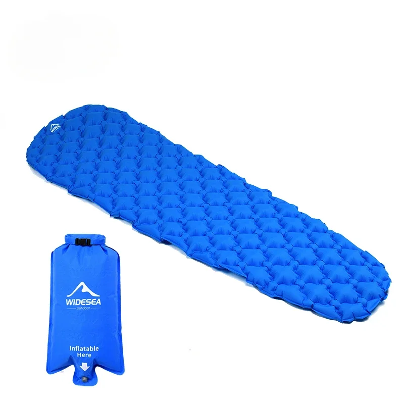 Camping Inflatable Mattress In Tent Folding Camp Bed  Sleeping Pad Picnic Blanket Travel Air Mat Camping Equipment