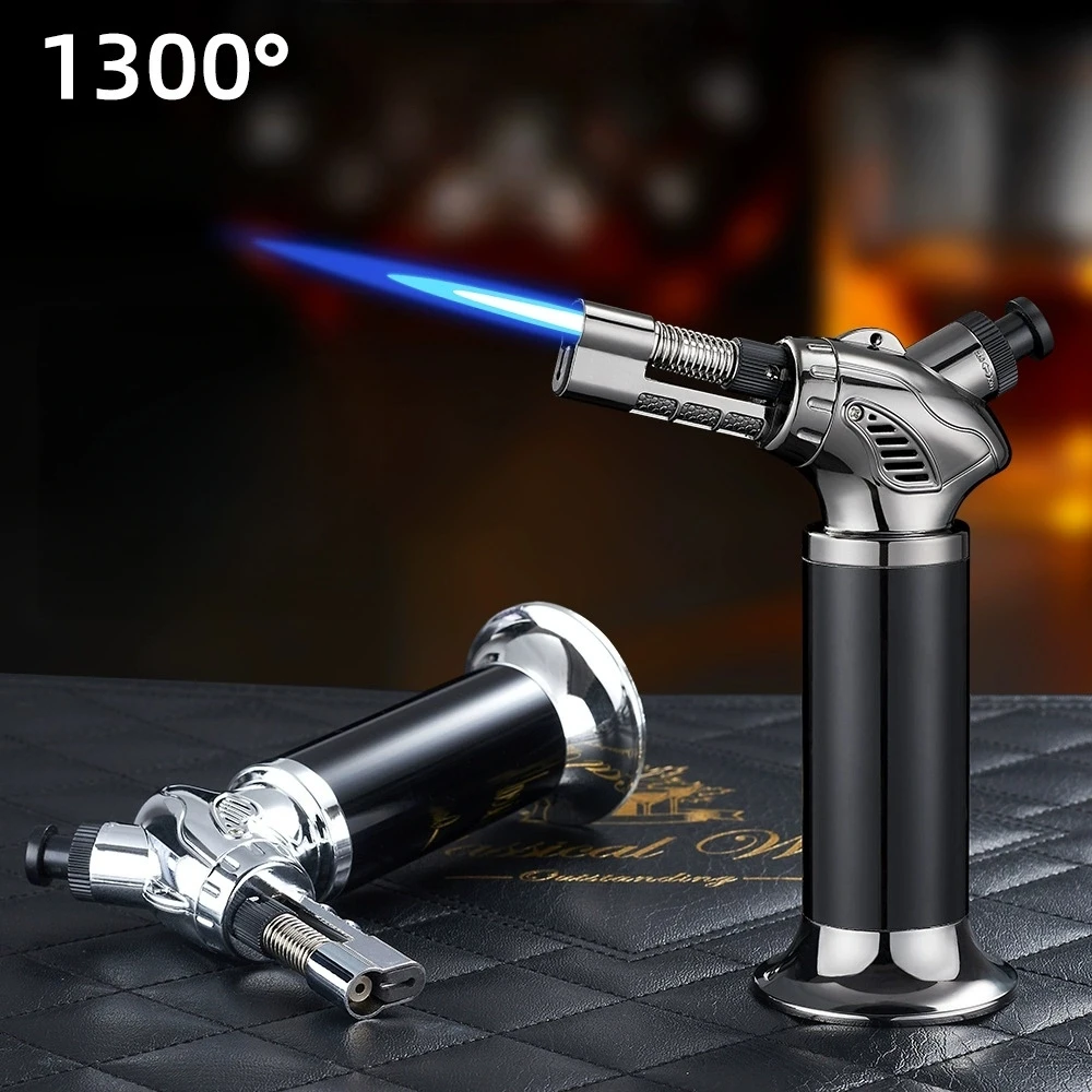 

Windproof High Firepower Portable Spray Gun Lighter Metal Jet Flame Household Moxibustion Kitchen Ignition Spray Gun Lighter
