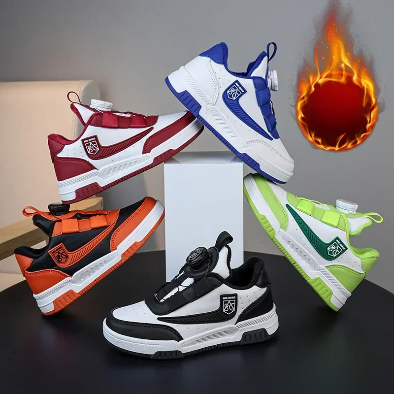 

New Swivel Buckle Kids Sport Shoes Outdoor Casual Trainers Summer Children Sneakers Breathable 5-16Years Boys' Running Shoes