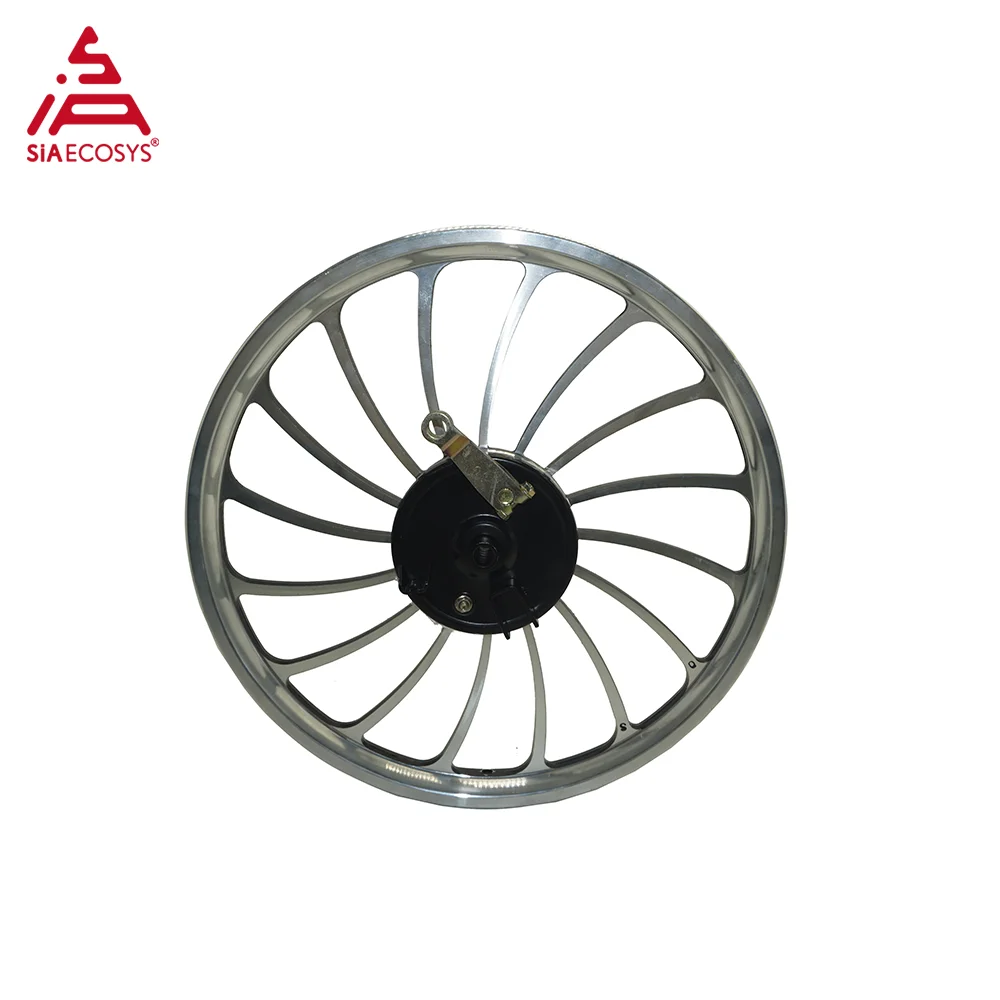 

20x2.125 Inch Bicycle Aluminum Front Wheel Rim With Drum Brake for Electric Bicycle Light Tricycle Quadricycle