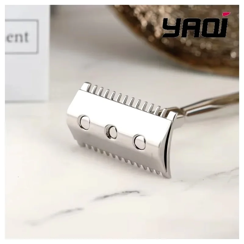 YAQI Birthday Gift For Boyfriend PAGODA MIRABILIS Stainless Steel Safety Razor Collectibles Beard Shaver Beard Shaver