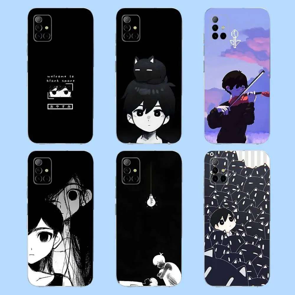 

O-OmoriS Game Phone Case For Samsung S 23,22,10,9,8 A 71,52,51,30,21S,12 PIus,E,Lite Note20 Ultra Clear Soft