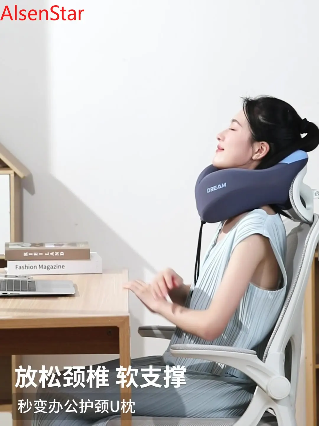 

U-shaped Neck Pillow Portable Airplane Travel Cervical Vertebra Protection Pillow Office Lunch Sleeping Nap Pillows Wholesale