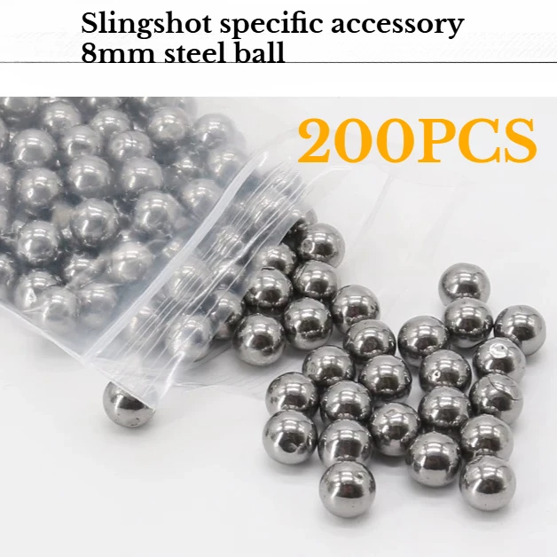 

20PCS 8mm Outdoor Competitive Hunting Bowstring Accessories Made of Durable Wear-resistant Stainless Steel Solid Steel Balls
