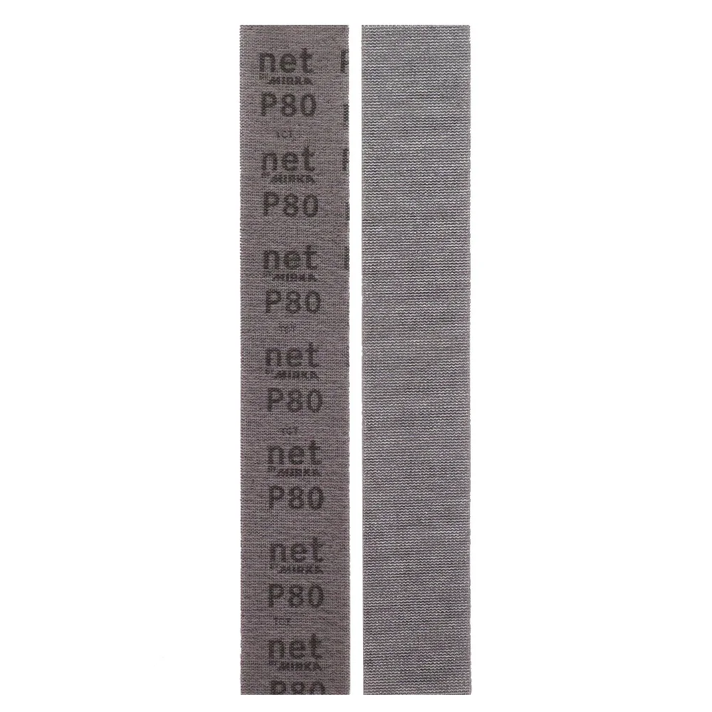 【STABLE QUALITY】10 Pcs 400X70mm Mesh Abrasive Dust Free Sanding Discs Anti-Blocking Dry Grinding Sandpaper 80 to 320 Grit Hook L