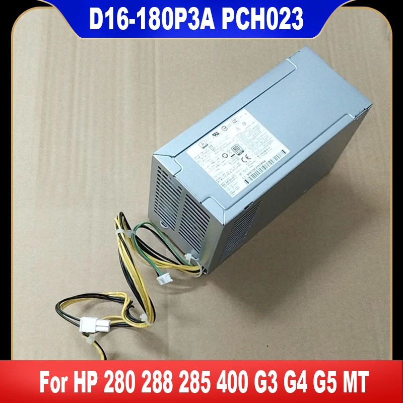 Original 180W PSU For HP 280 288 285 400 G3 G4 G5 MT Zhan 86 G1 G2 Pro MT Power Supply L08261-004 901771-004 901771-002 PCH023