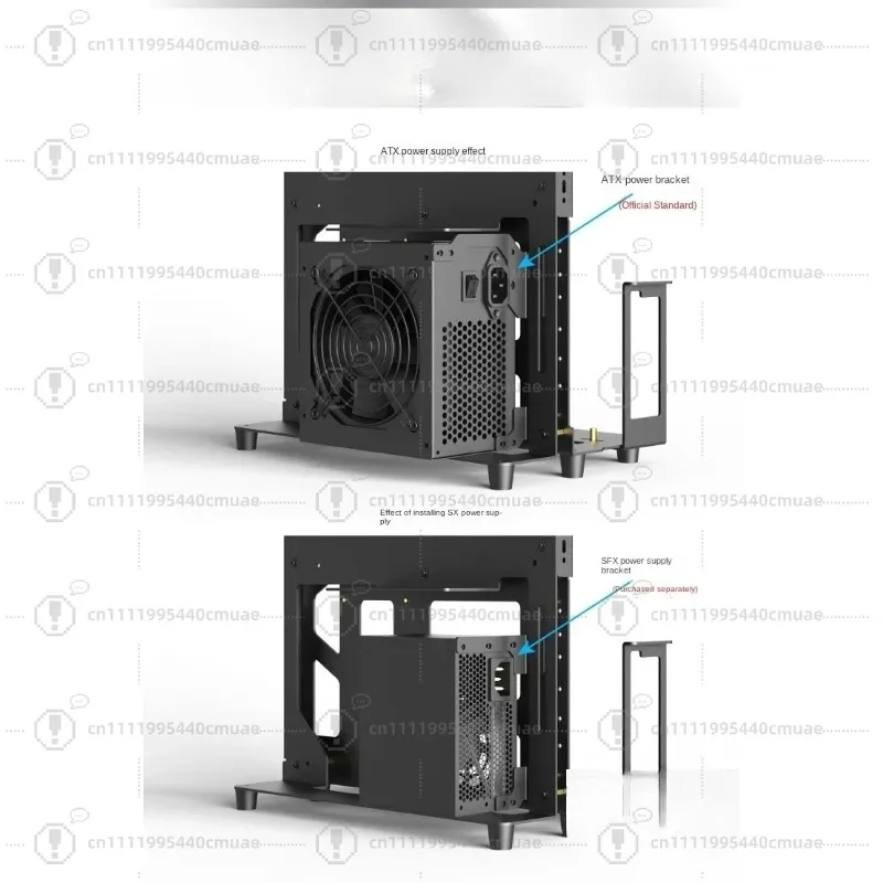 2024 desktop computer case ATX open computer case,