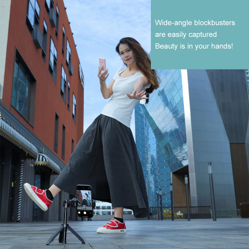 Magnetic Phone Selfie Monitor Screen for Smartphone Rear Camera Selfie Vlog Live Stream 5G/4G Dual-mode WIFI Wireless Projector