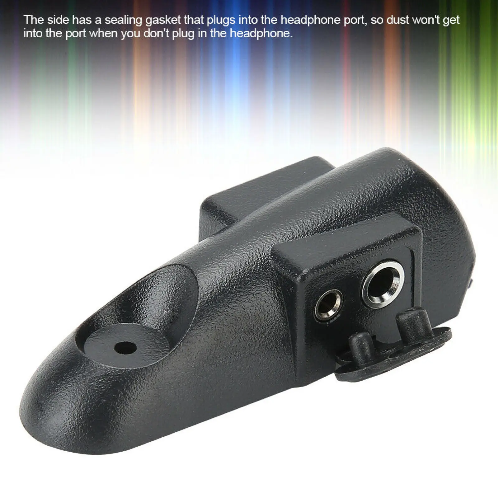 

Аудио адаптер M интерфейс 2-контактный порт гарнитуры аксессуары для Baofeng BF‐A58 BF‐UV9R UV‐9R Plus замена рации