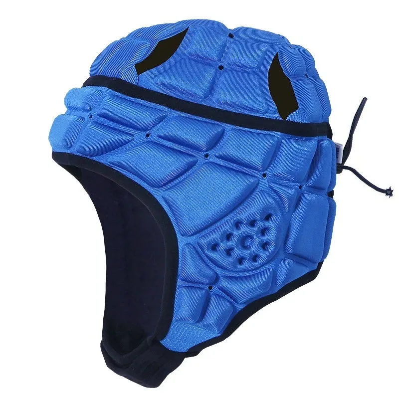 

Rugby Helmet Impact-resistant Sports Hat Children Training Baseball Protective Gear Head Protection Adjustable Elastic comfort