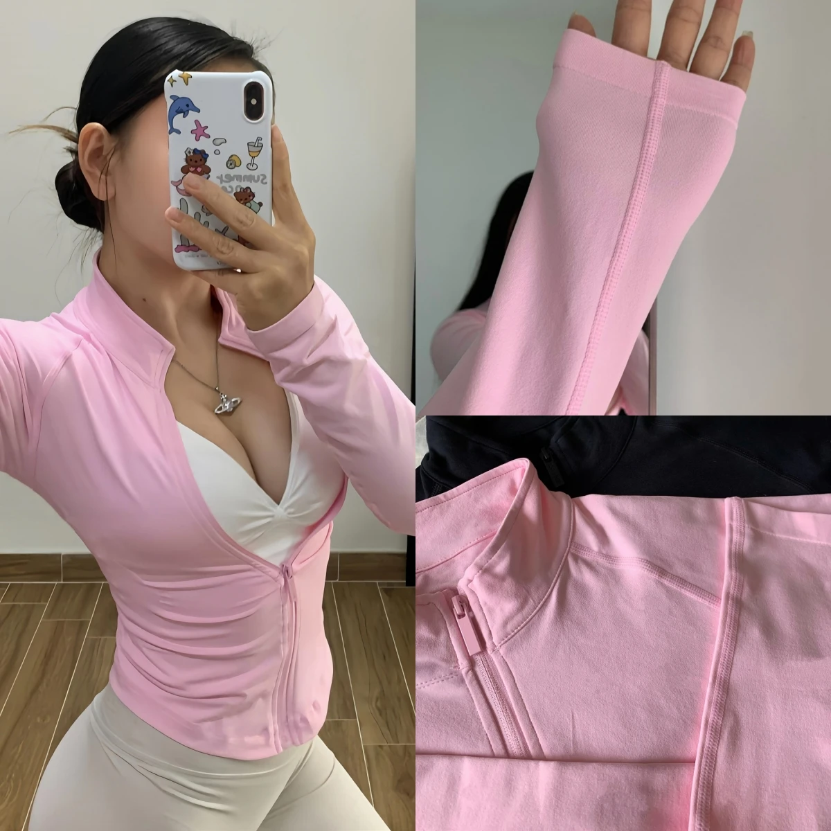 

Running Jacket Women Long Sleeve Yoga Shirt Seamless Fitness Coat Breathable Yoga Sportwear Slim Fit Gym Top Sport Jacket