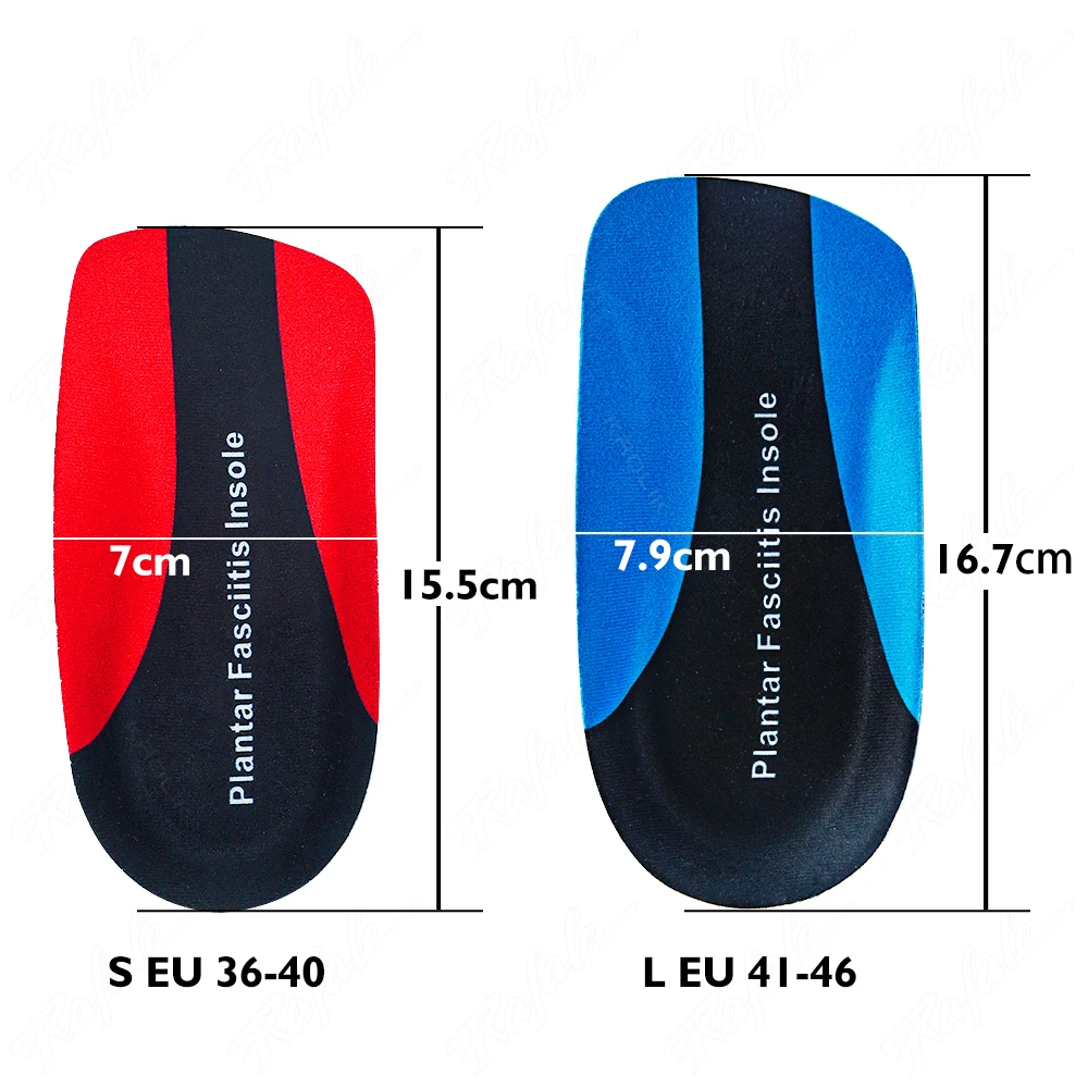 Orthopedic Sport Insole 3/4 Length Plantar Fasciitis Men Women Sneakers Flat Feet High Arch Support Orthotic Insoles Insert Sole