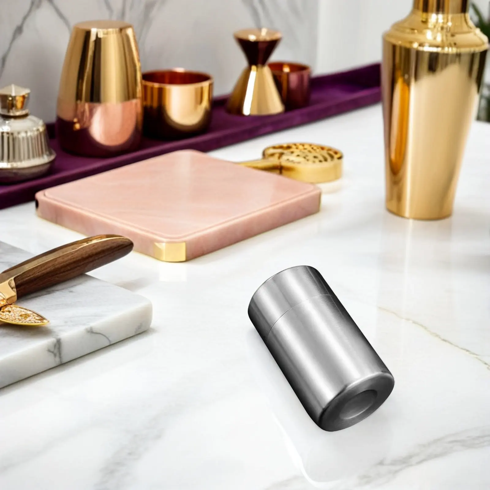 2pcs-stainless-steel-airtight-canister-double-seal-tea-storage-jar-coffee-candy-herb-spice-container-kitchen-storage-box