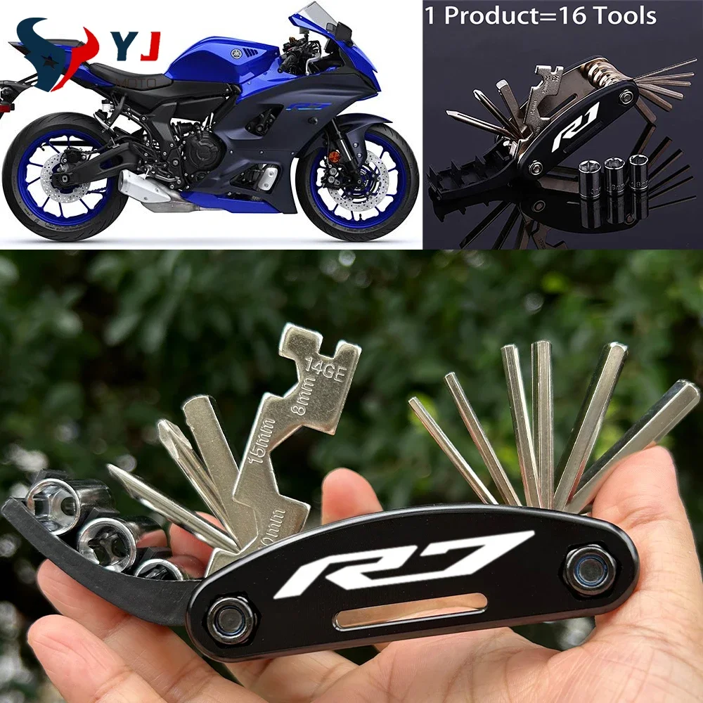 Moto Tools Spanner Screwdriver Set Accessories For Yamaha YZF-R7 YZF-R3 YZF-R6 YZF-R15 YZF-R25 YZF R7 R1 R1M R3 R6 R15 R25 R125