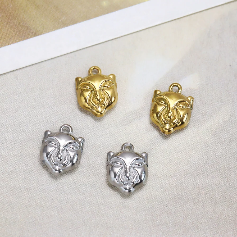 

Cordial Design 9*13MM 100Pcs Charms For Necklace/Stainless Steel/Hand Made/Leopard Shape/Jewelry Findings/DIY Pendant #195235