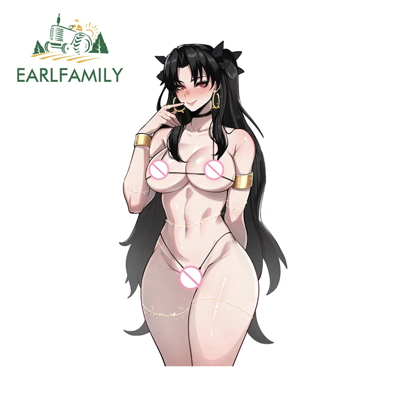 

EARLFAMILY 13 см x 6,7 см Ishtar Fate Hentai бикини наклейки NSFW грудь Senpai Смешные автомобильные аксессуары Защита от царапин
