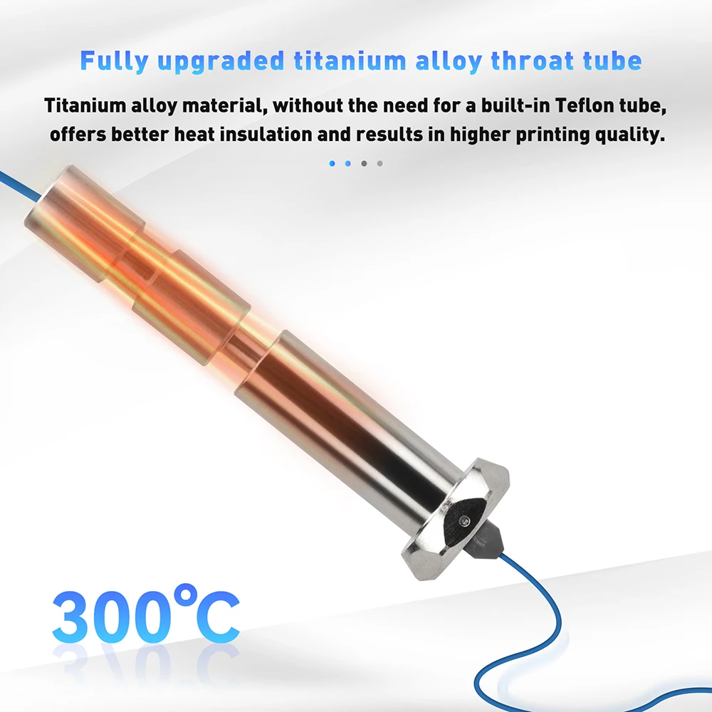 Verbesserte einteilige Düsen für Anycubic Kobra3 Max, integrierte Düse aus Titanlegierung, 0,25/0,4/0,6/0,8 mm für Kobra 3 Max – Detail 5