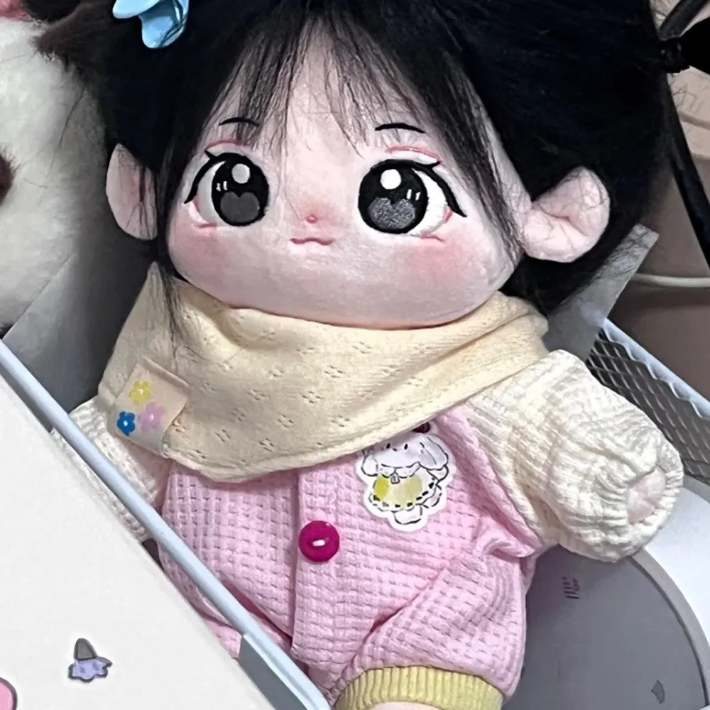 

Jumpsuit 20cm Cotton Doll Clothes Bib Rabbit Pattern Cute Doll Clothes Cartoon Cute Cotton Doll's Clothes Children's Gift