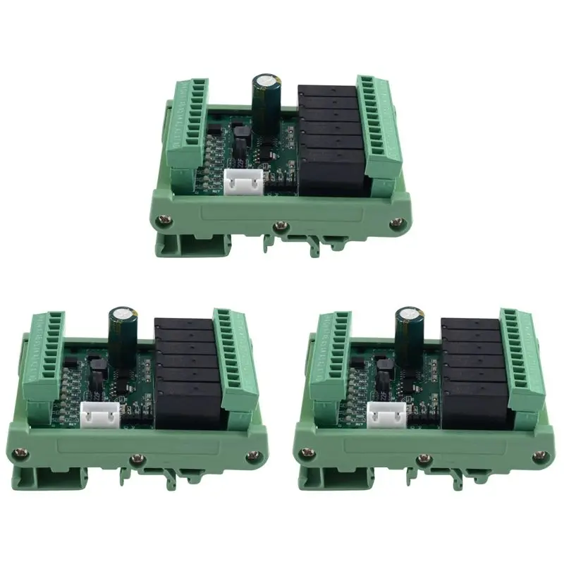 X64A-3X PLC Industrial Control Board FX2N-14MR Programmable Logic Controller Board