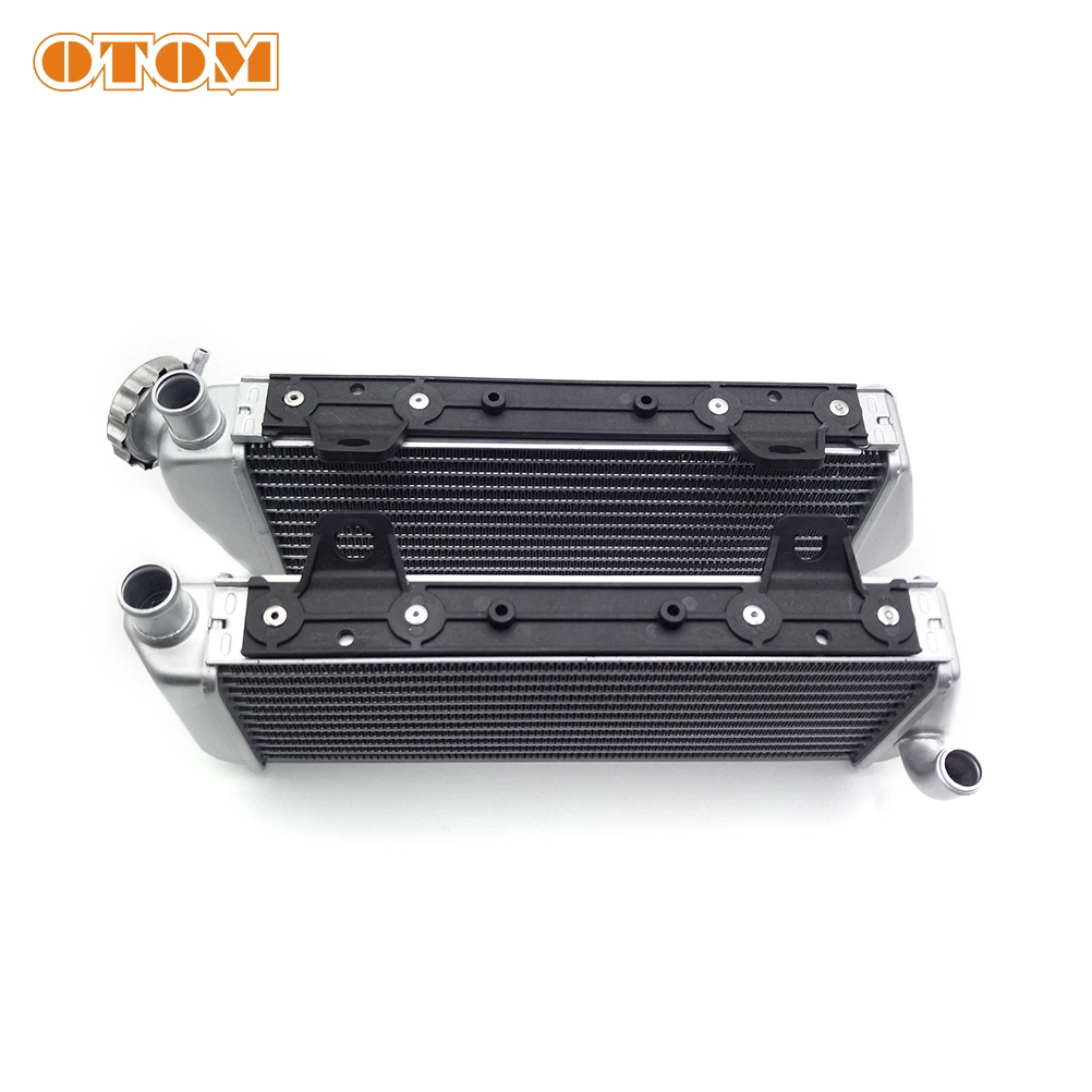 Motorcycle Radiator Aluminum Left Right Water Tank Engine Cooling Cooler For KTM HUSQVARNA GASGAS 2019-2023 4 Stroke Off-road