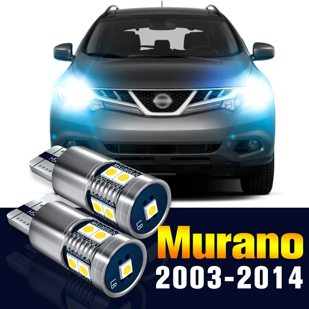 2x LED Clearance Light Bulb Parking Lamp For Nissan Murano 1 2 Z50 Z51 2003-2014 2007 2008 2009 2010 2011 2012 2013 Accessories