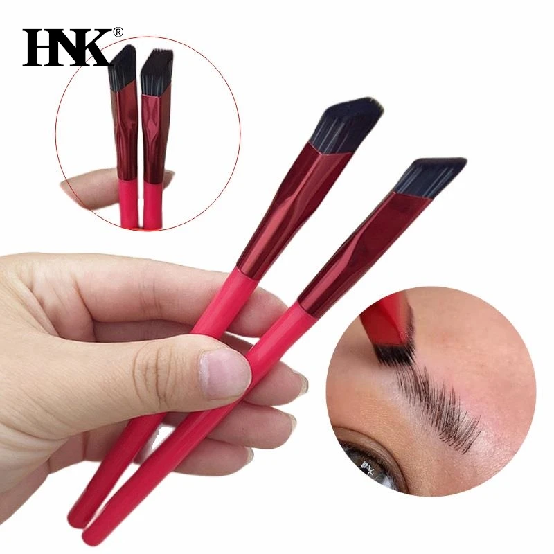 1pcs Wild Eyebrow Brush Square Stereoscopic Painting Hairline Eyebrow Paste Artifact Eyebrow Brush Brow Makeup Brushes