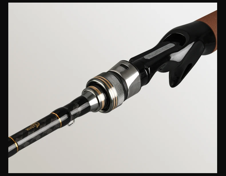 LEYDUN Ultraleichte Angelrute 1,8m 2,1m Zwei Spitzen Schnelle Aktion Spinning Jigging Rute UL L M ML Carbon Casting Reise-Feeder-Ruten – Detail 9
