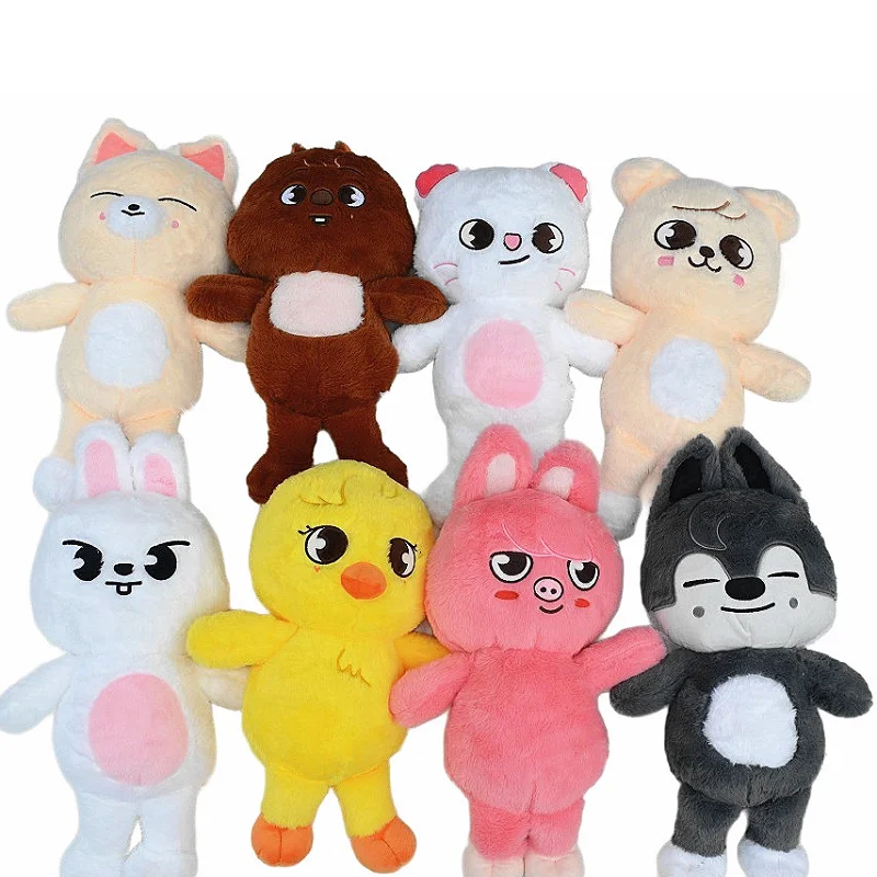 

Брелок Skzoo, плюшевый SKZ Karma, веер, животное, плюшевая кукла, кавайный идол, тот же стиль, детский компаньон, подарок для фанатов для взрослых, подвеска, аксессуары