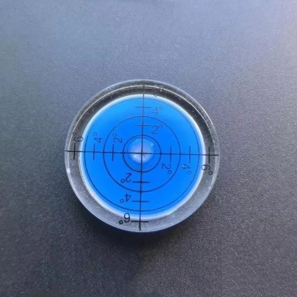 32mm Size Mini Bubble Level 20°-30° Accuracy Degree Mark Spirit Bubble Level Plastic Construction Horizontal Bead