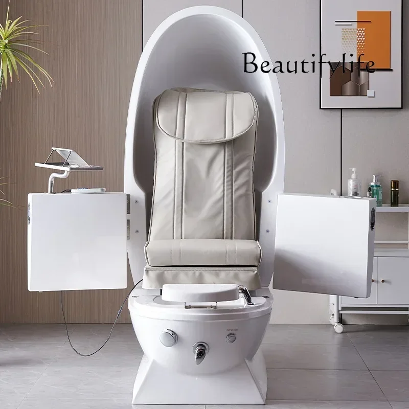 

Nail Beauty Sofa Electric Pedicure Recliner Eyelash Beauty Salon Special Massage Eyebrow Tattoo Foot-Washing Pedicure Chair