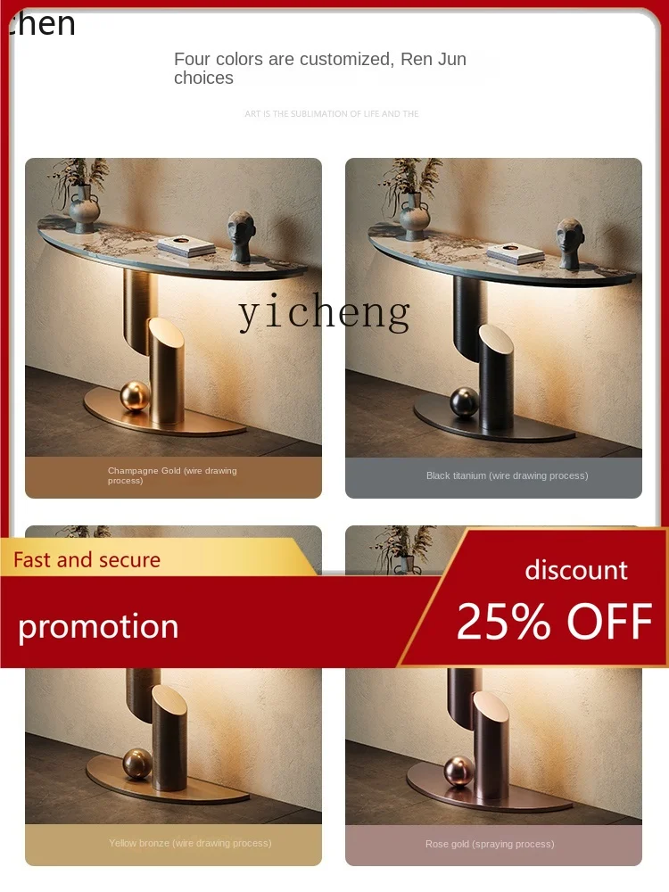 

Консольные столы YFY, длинный узкий стол, консоль, высококачественный столик для украшения шкафа с боковым видом