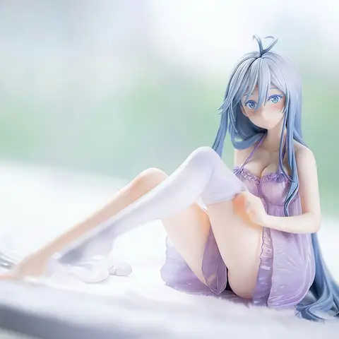 86-Eighty Six Vladilena·Milize i pyjamas 10cm Anime Flicka Figur Dockmodell Staty Skrivbordsdekoration Samla Ornament Leksaker Present 10 best sales 86 åttio animefigurer - №8