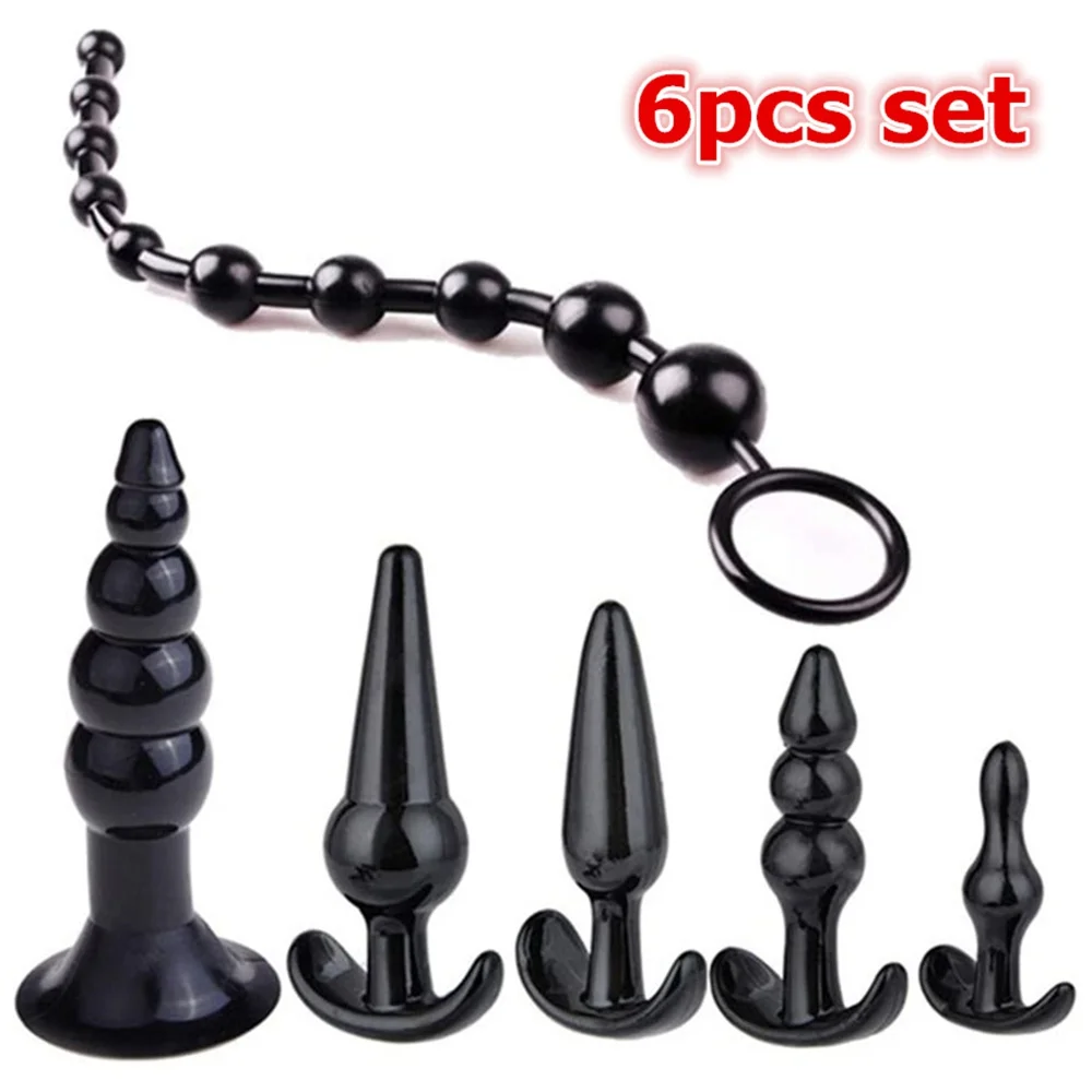 Mini Silicone Anal Beads Jelly Toy Skin Feel Dildo Adult Sex Toy Butt Plug for Men Women Anal Ball Erotic Products