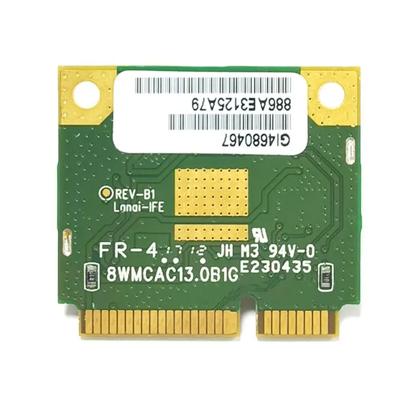 ABAN MT7612EN 2.4G 5G Dual Band Gigabit Wireless Network Card MINI PCIE WIFI Module Network Card for Linux Android