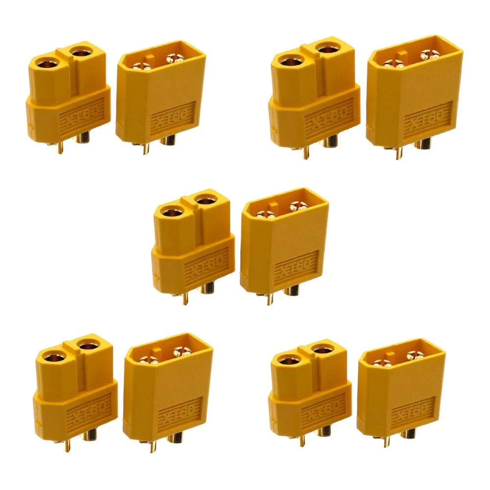 5/10 Stück XT60 XT-60 Stecker und Buchsen XT30 XT90 Bullet-Steckverbinder für RC Lipo Akku RC Drohne Flugzeug Auto Boot – Detail 11