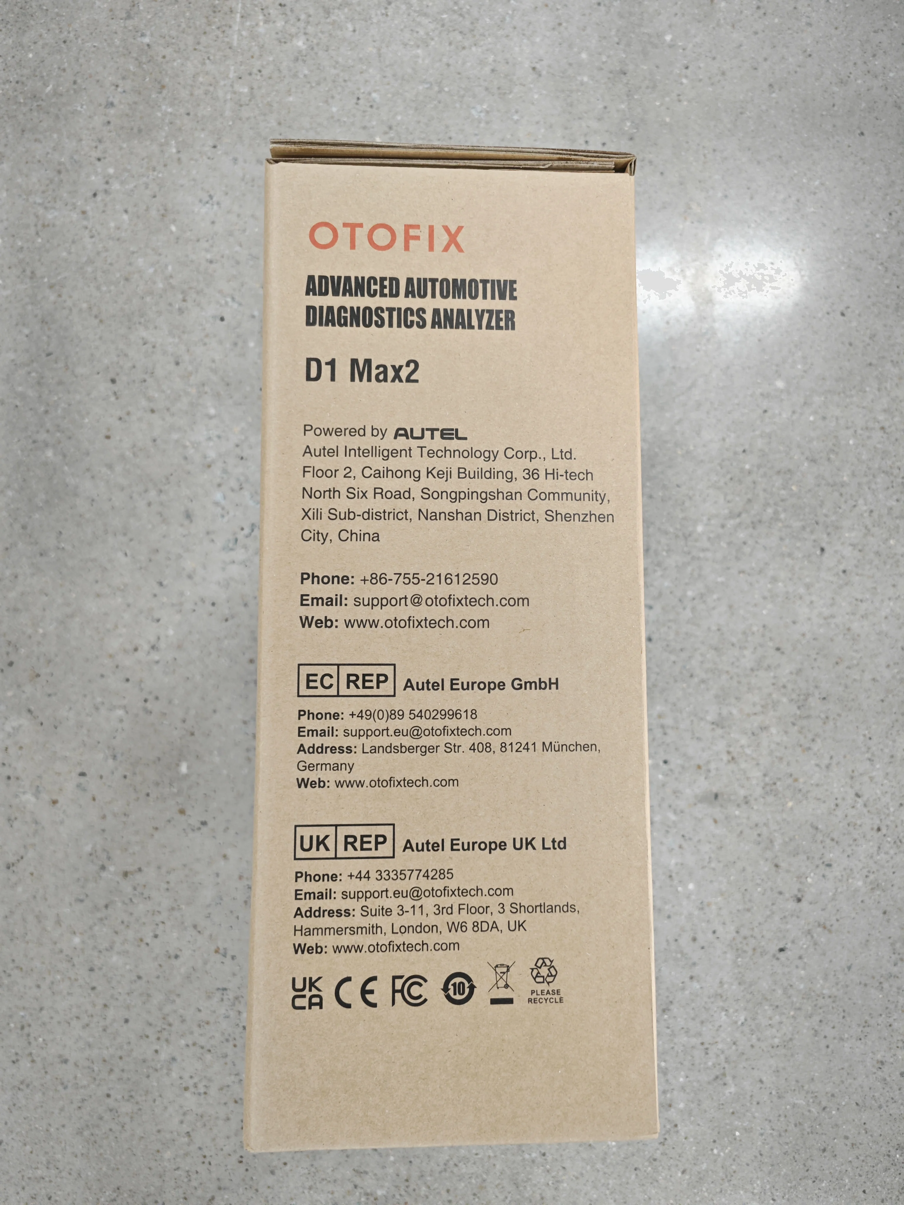 OTOFIX Automotive Diagnostic Scan Tool D1Max2 Bi-Directional Scanner ECU Coding DoIP & CANFD 2 Years Update Upgraded of D1 MAX