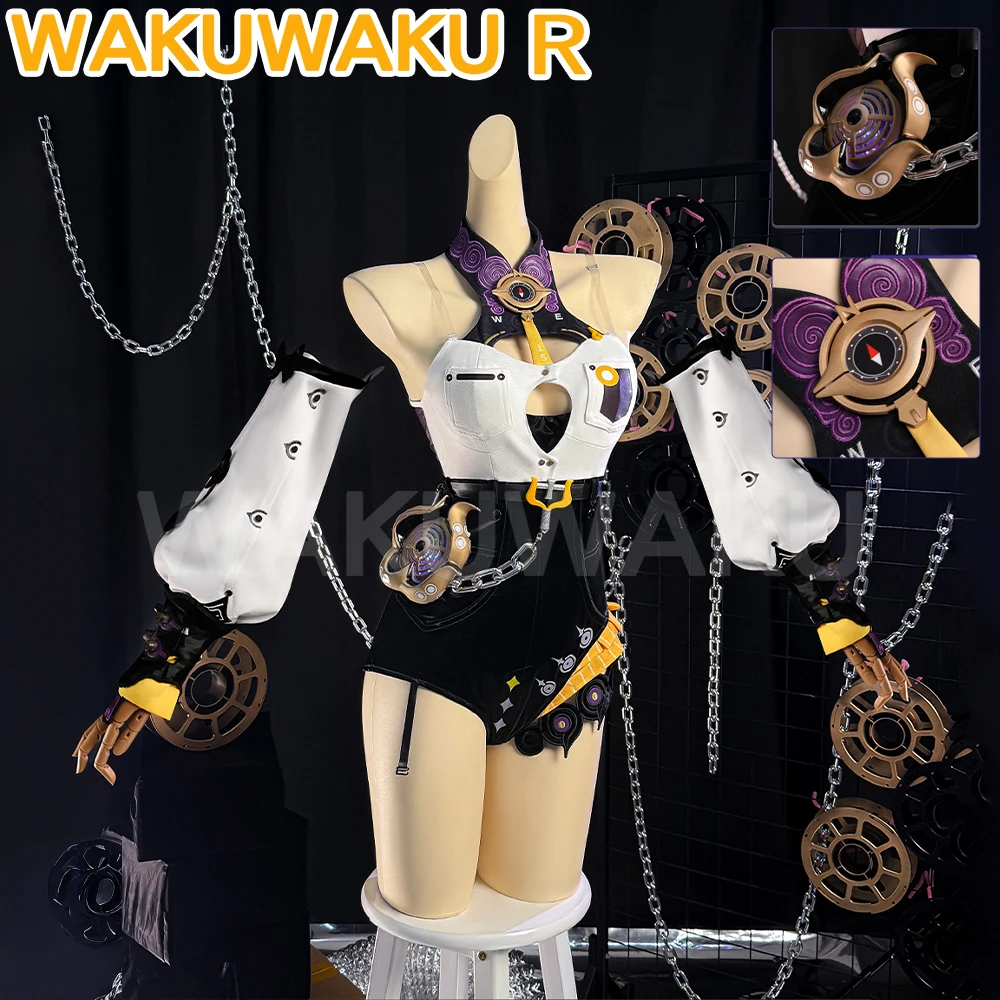 AUF LAGER Yidhari Murphy Cosplay Kostüm Spiel Zenless Zone Zero【XS-2XL】WakuWaku-R ZZZ Frauen Kostüm Schwanz Yidhari Plus Größe