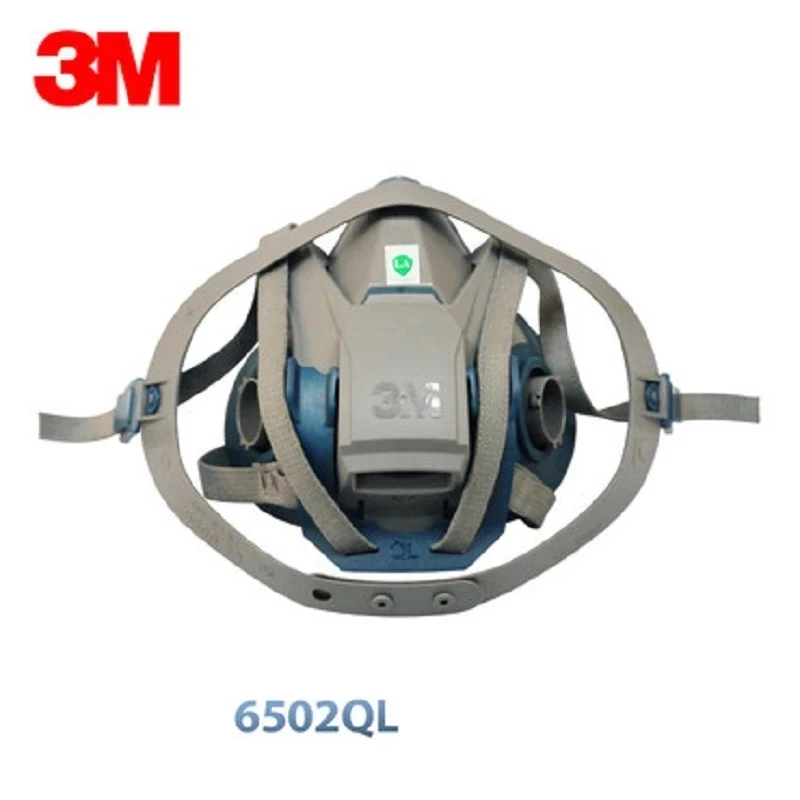3m Half Face Respirator 6502/6502QL Spray Formaldehyde Protection Rugged Comfortable Reusable Respirator Genuine